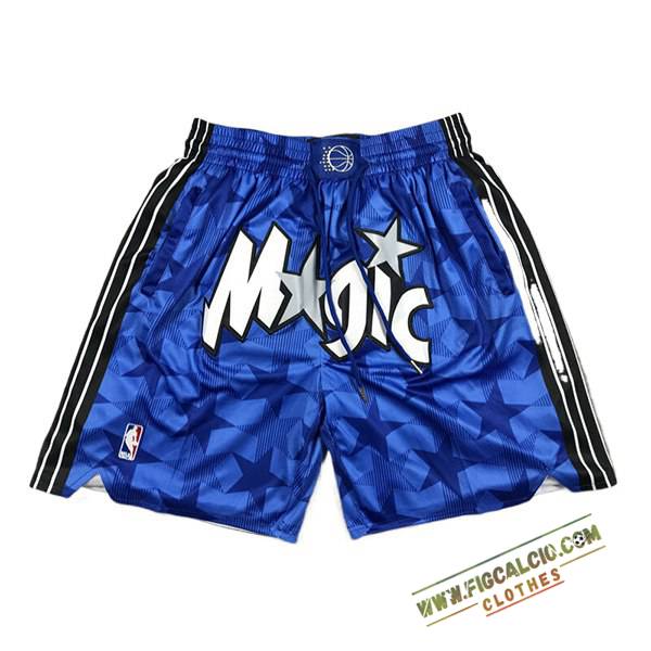 Pantaloncini NBA Orlando Magic 2024/25 Nero/Blu/Bianco