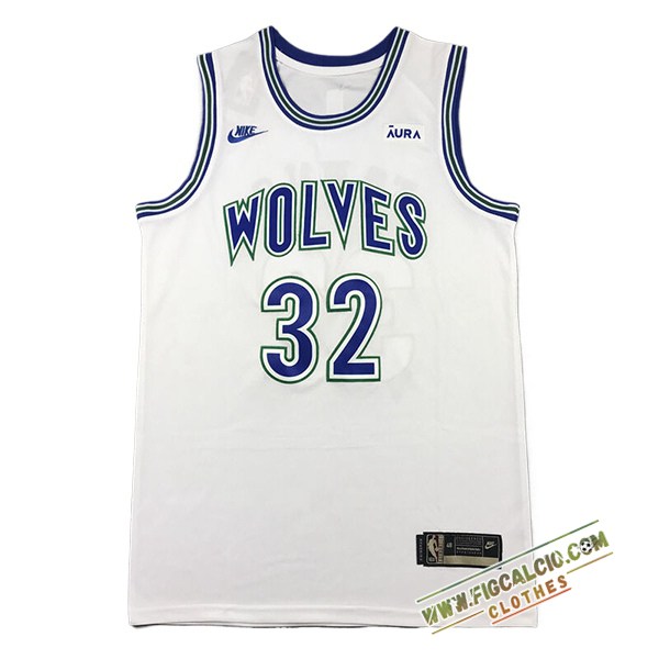 Maglia Minnesota Timberwolves (TOWNS #32) 2024/25 Bianco/Blu