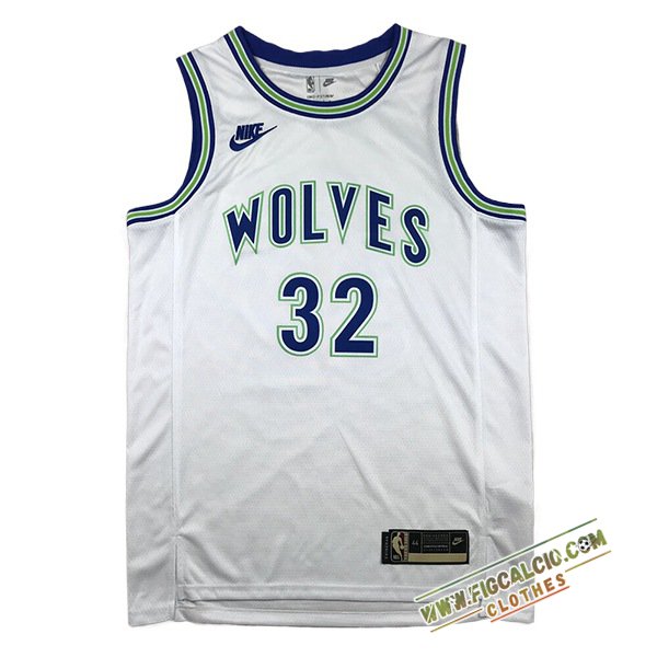 Maglia Minnesota Timberwolves (TOWNS #32) 2024/25 Bianco/Blu/Verde