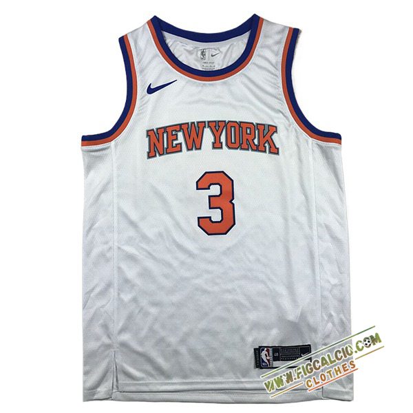 Maglia New York Knicks (HART #3) 2024/25 Bianco/Arancia