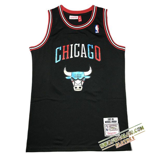 Maglia Chicago Bulls (JORDAN #23) 2024/25 Nero -03