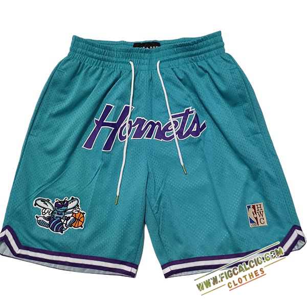 Pantaloncini NBA Charlotte Hornets 2024/25 Verde