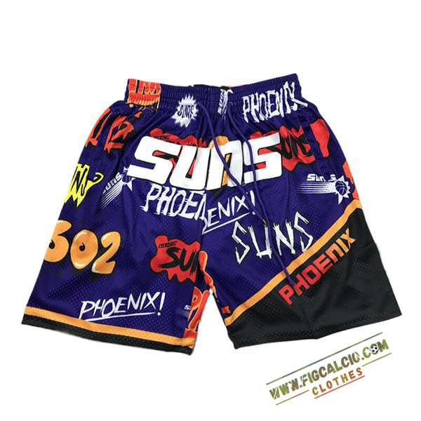 Pantaloncini NBA Phoenix Suns 2024/25 viola