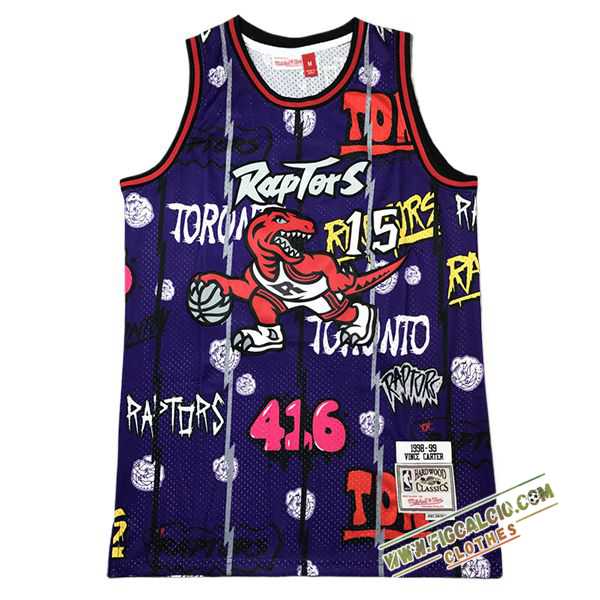 Maglia Toronto Raptors (CARTER #15) 2024/25 viola