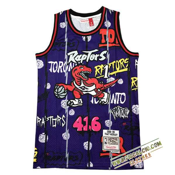 Maglia Toronto Raptors (McGRADY #1) 2024/25 viola