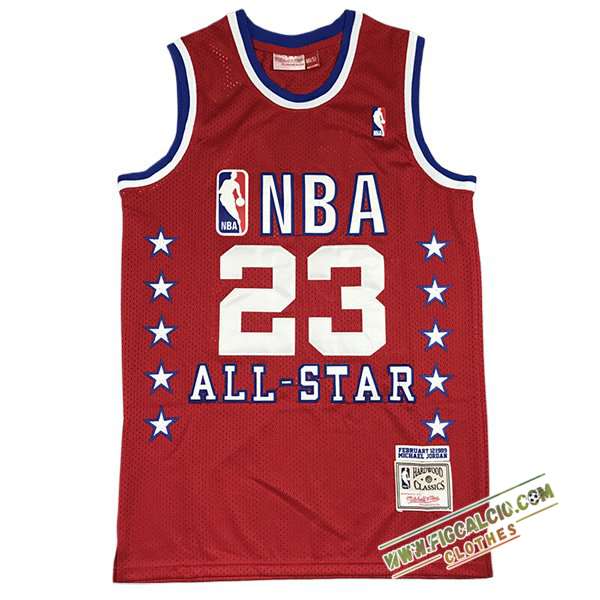 Maglia American All-Star (JORDAN #23) 2024/25 Rosso