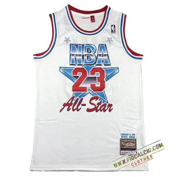 Maglia American All-Star (JORDAN #23) 2024/25 Bianco/Rosso/Blu