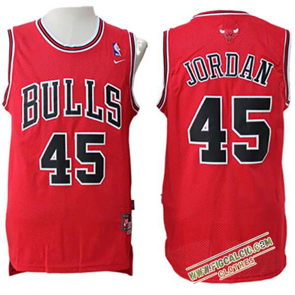 Maglia Chicago Bulls (JORDAN #45) 2024/25 Nero/Rosso