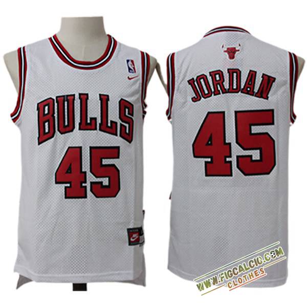 Maglia Chicago Bulls (JORDAN #45) 2024/25 Bianco/Rosso