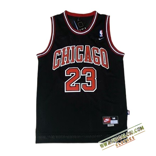 Maglia Chicago Bulls (JORDAN #23) 2024/25 Nero/Rosso