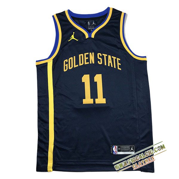 Maglia Golden State Warriors (THOMPSON #11) 2024/25 Blu Scuro