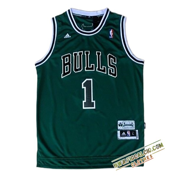 Maglia Chicago Bulls (Rosa #1) 2024/25 Verde
