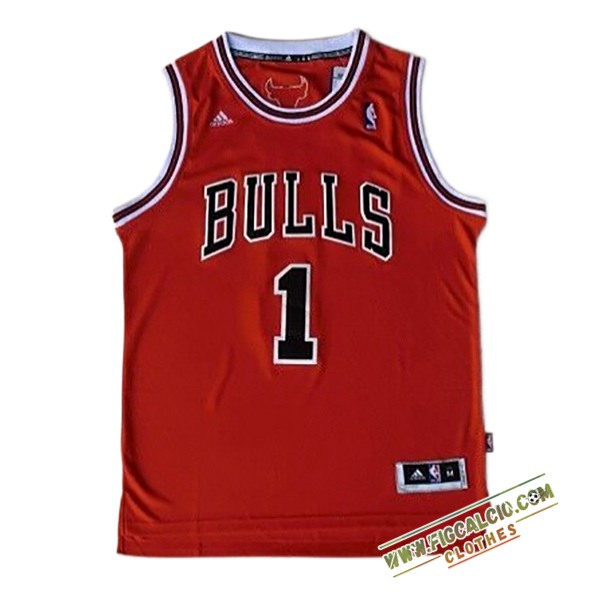 Maglia Chicago Bulls (Rosa #1) 2024/25 Rosso