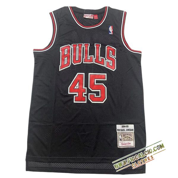 Maglia Chicago Bulls (JORDAN #45) 2024/25 Nero/Rosso -02