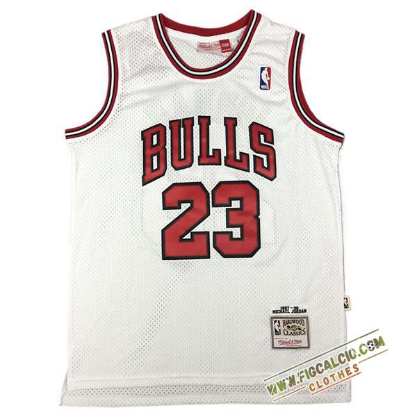 Maglia Chicago Bulls (JORDAN #23) 2024/25 Bianco/Rosso -02