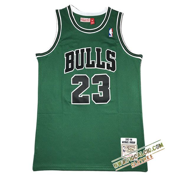 Maglia Chicago Bulls (JORDAN #23) 2024/25 Verde