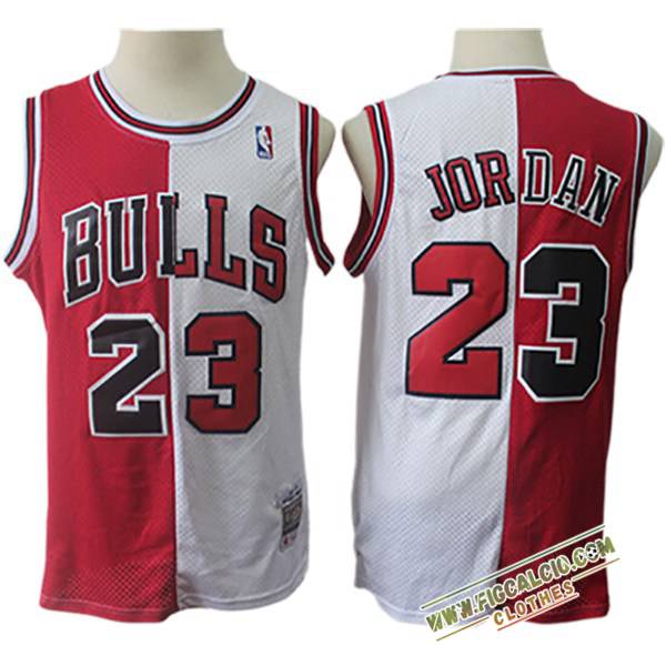Maglia Chicago Bulls (JORDAN #23) 2024/25 Rosso/Bianco/Nero