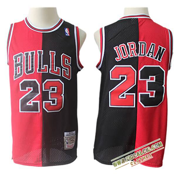 Maglia Chicago Bulls (JORDAN #23) 2024/25 Nero/Rosso -07