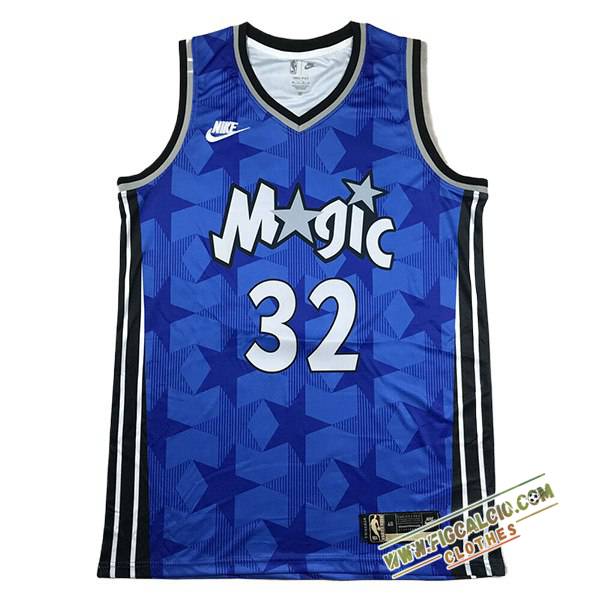 Maglia Orlando Magic (O'NEAL #32) 2024/25 Blu/Nero/Bianco