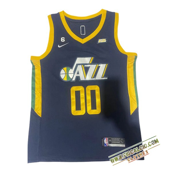 Maglia Utah Jazz (CLARKSON #00) 2024/25 Grigio/Giallo