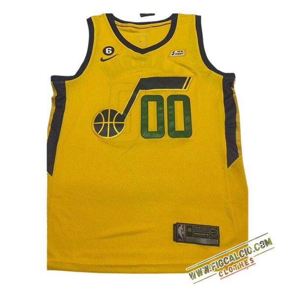 Maglia Utah Jazz (CLARKSON #00) 2024/25 Giallo