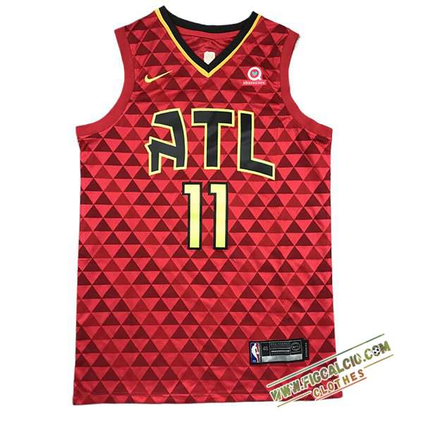 Maglia Atlanta Hawks (YOUNG #11) 2024/25 Rosso