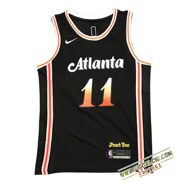 Maglia Atlanta Hawks (YOUNG #11) 2024/25 Nero -03