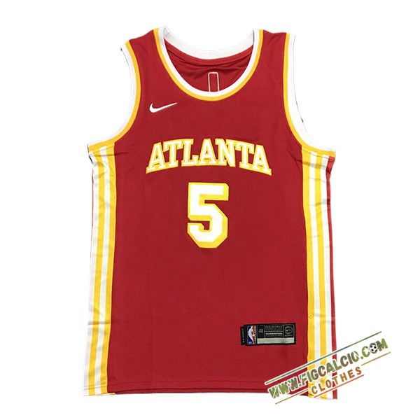 Maglia Atlanta Hawks (MURRAY #5) 2024/25 Rosso/Giallo