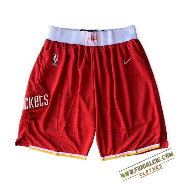 Pantaloncini NBA Houston Rockets 2024/25 Rosso