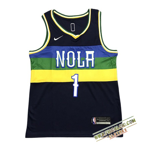 Maglia San New Orleans Pelicans (WILLIAMSON #1) 2024/25 Nero