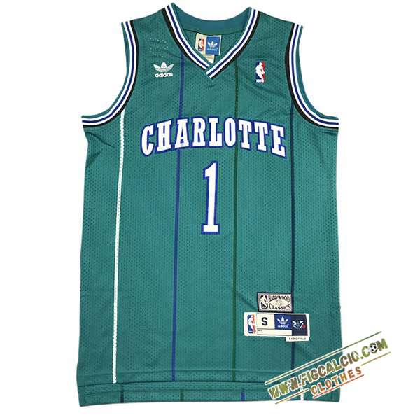 Maglia Charlotte Hornets (BOGUES #1) 2024/25 Verde