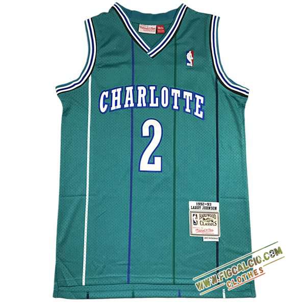 Maglia Charlotte Hornets (JOHNSON #2) 2024/25 Verde