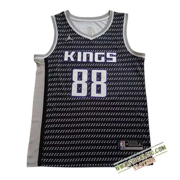 Maglia Sacramento Kings (QUETA #88) 2024/25 Nero/Grigio