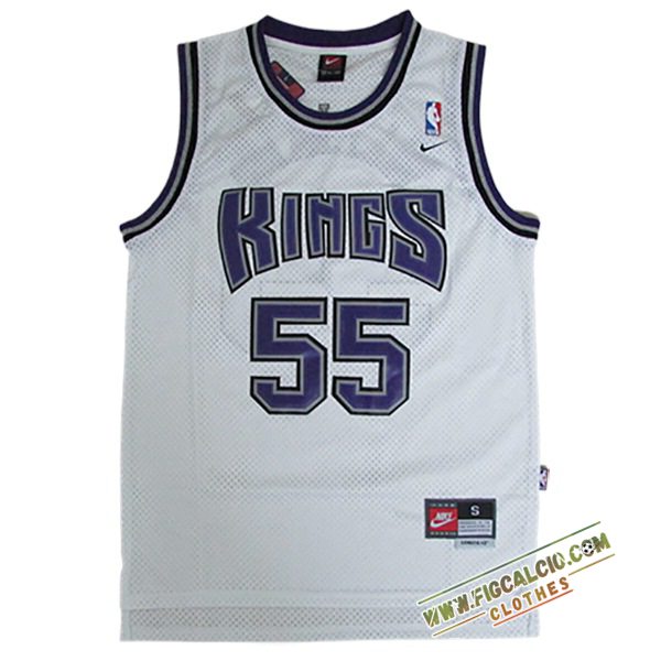 Maglia Sacramento Kings (WILLAMS #55) 2024/25 Bianco/viola