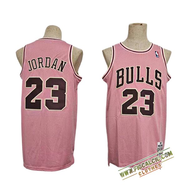 Maglia Chicago Bulls (JORDAN #23) 2024/25 Rosa/Nero