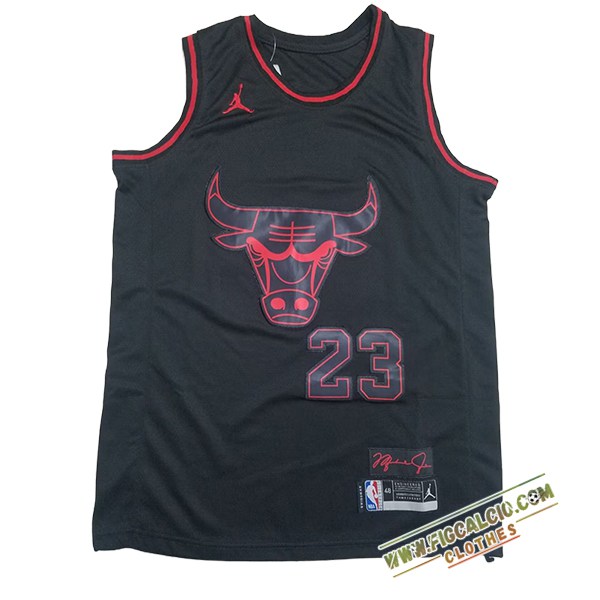 Maglia Chicago Bulls (JORDAN #23) 2024/25 Nero/Rosso -06