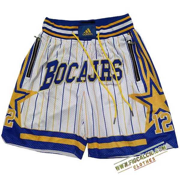Pantaloncini NBA Indiana Pacers 2024/25 Bianco/Giallo/Blu