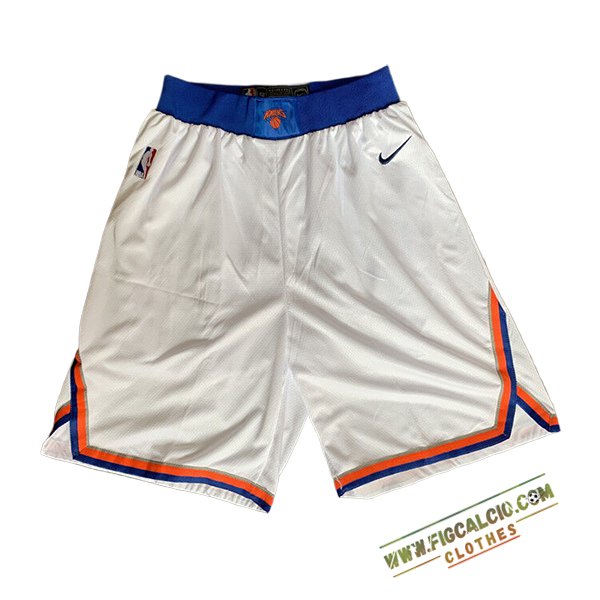 Pantaloncini NBA New York Knicks 2024/25 Bianco