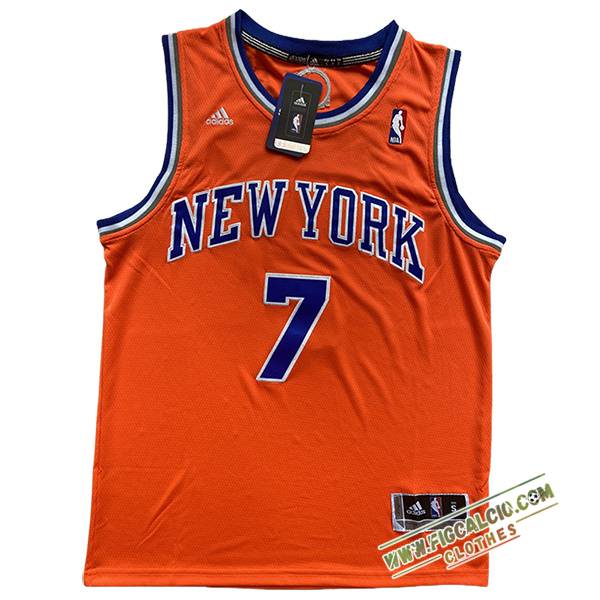 Maglia New York Knicks (ANTHONY #7) 2024/25 Arancia/Blu