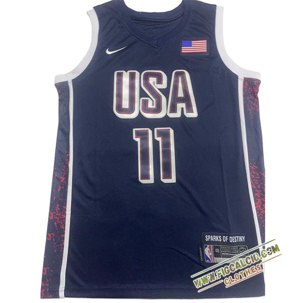 Maglia USA (EMBIID #11) 2024/25 Blu Scuro