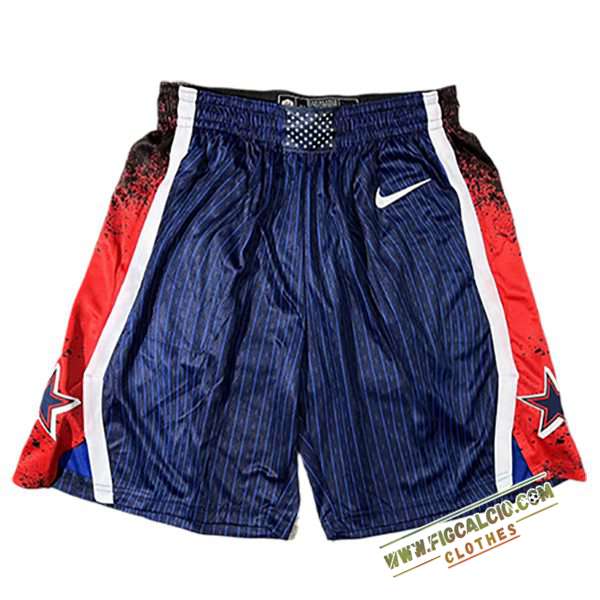 Pantaloncini NBA USA 2024/25 Blu Scuro