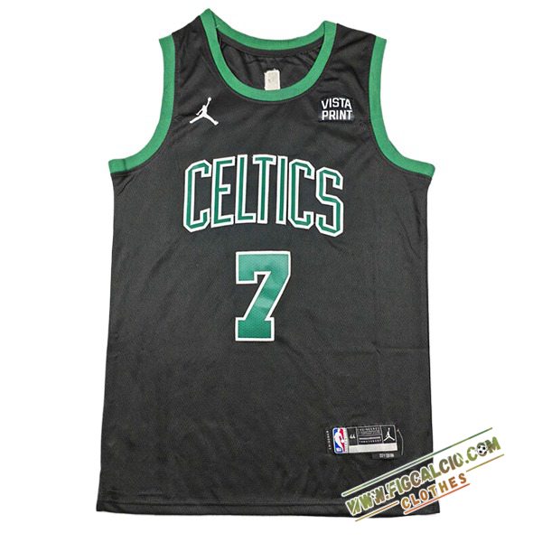 Maglia Boston Celtics (BROWN #7) 2024/25 Verde/Nero