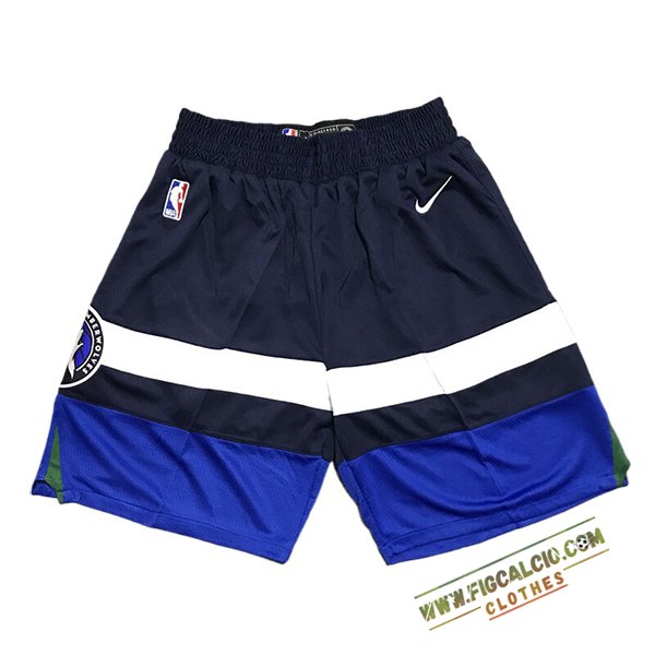 Pantaloncini NBA Minnesota Timberwolves 2024/25 blu navy
