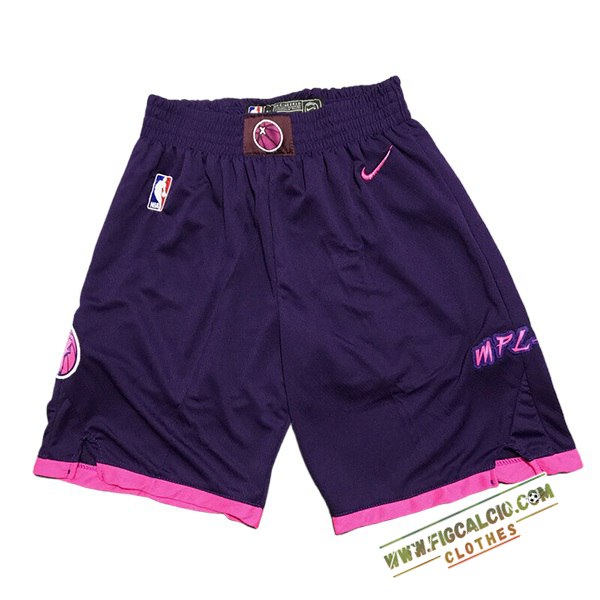 Pantaloncini NBA Minnesota Timberwolves 2024/25 viola