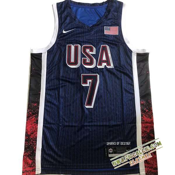 Maglia USA (DURANT #7) 2024/25 Blu Scuro