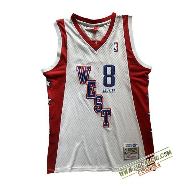 Maglia American All-Star (BRYANT #8) 2024/25 Bianco/Rosso