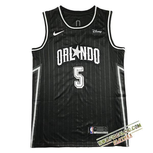 Maglia Orlando Magic (BANCHERO #5) 2024/25 Nero/Bianco