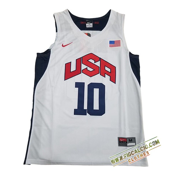 Maglia USA (BRYANT #10) 2024/25 Bianco/Blu