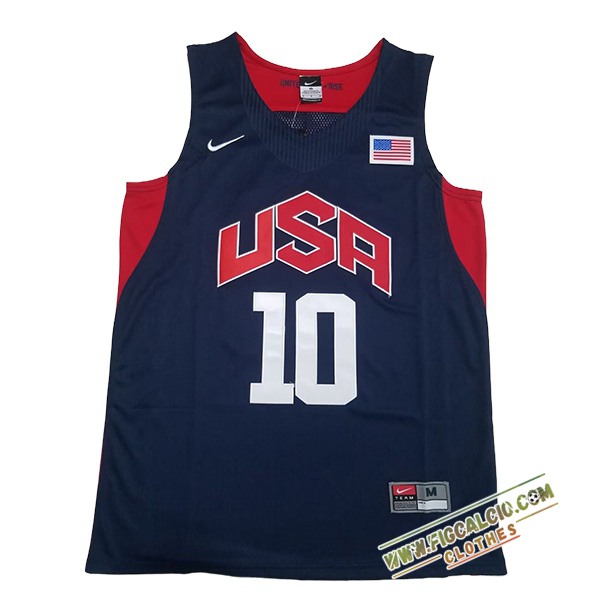 Maglia USA (BRYANT #10) 2024/25 Blu/Rosso