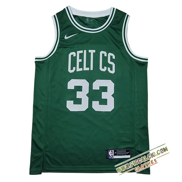 Maglia Boston Celtics (BIRD #33) 2024/25 Verde -03